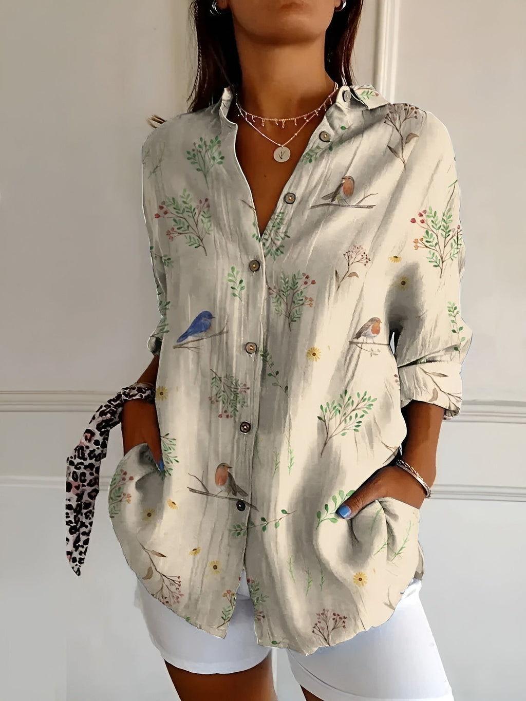 Vintage Inspired Blouse with a Contemporary Edge