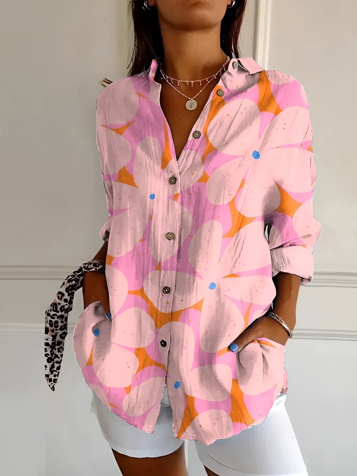 A Vintage Style Blouse with Delicate Timeless Details