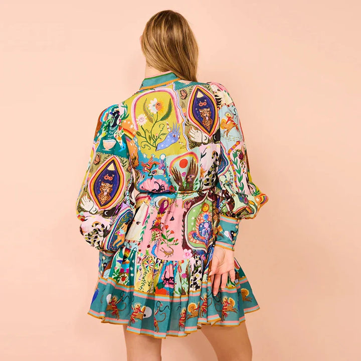 A Vintage Style Dress with Delicate Timeless Details