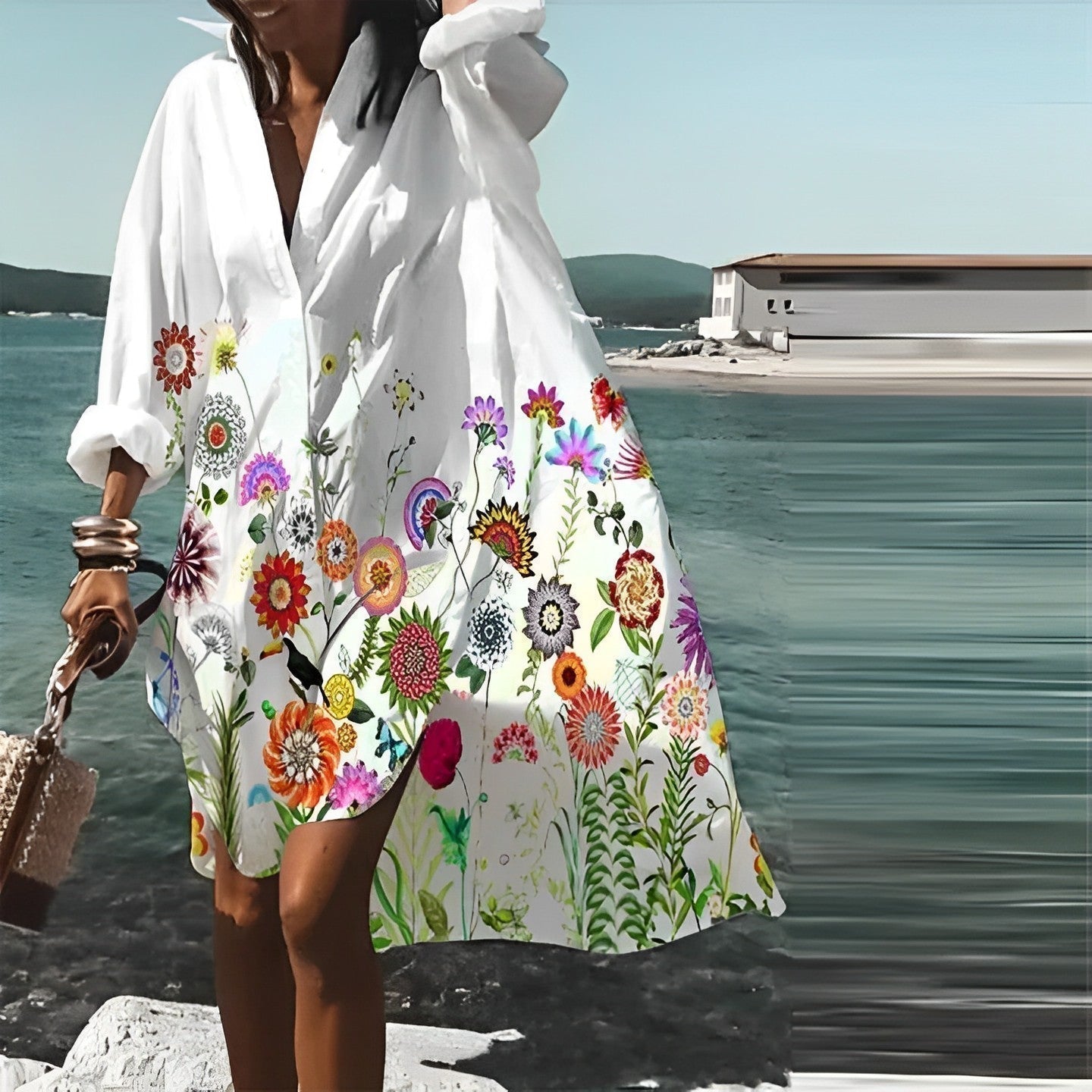 Classic Vintage Dress with a Flattering Fit