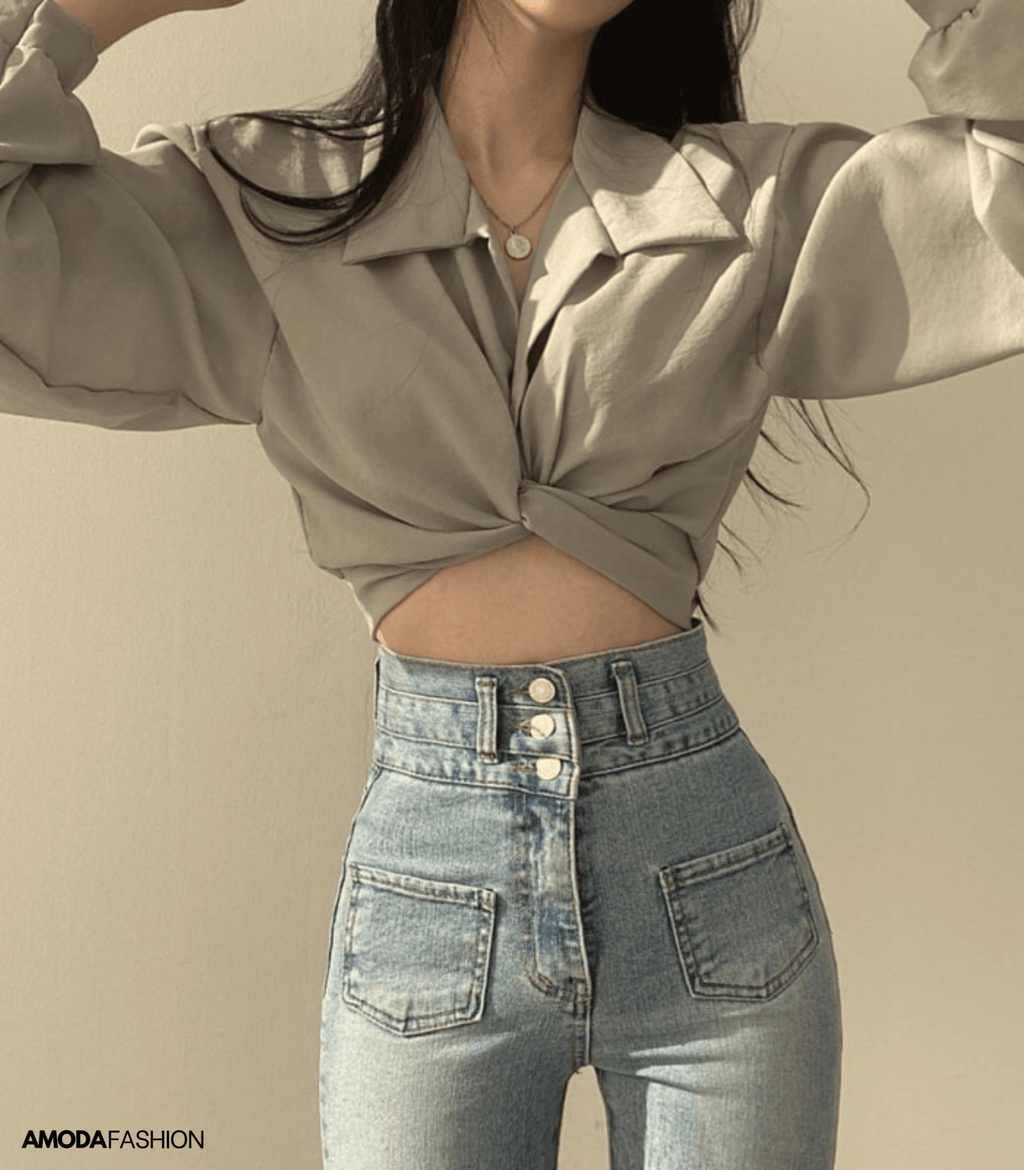 Gracefully Styled Blouse for Any Occasion