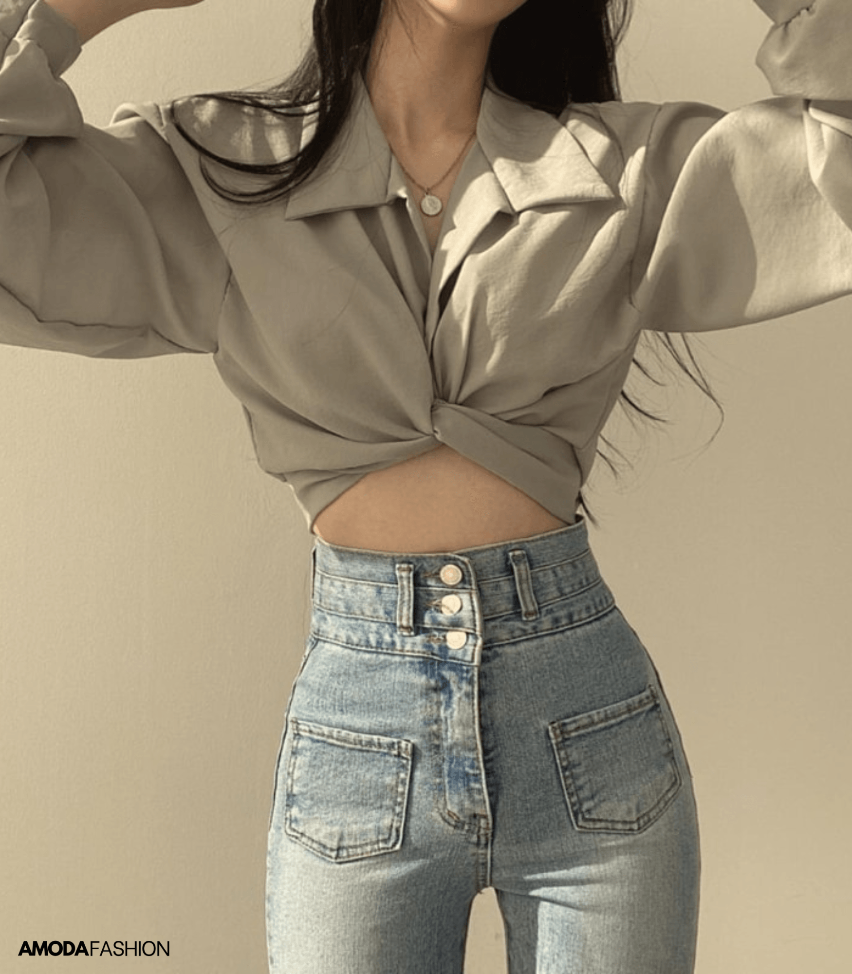 Gracefully Styled Blouse for Any Occasion
