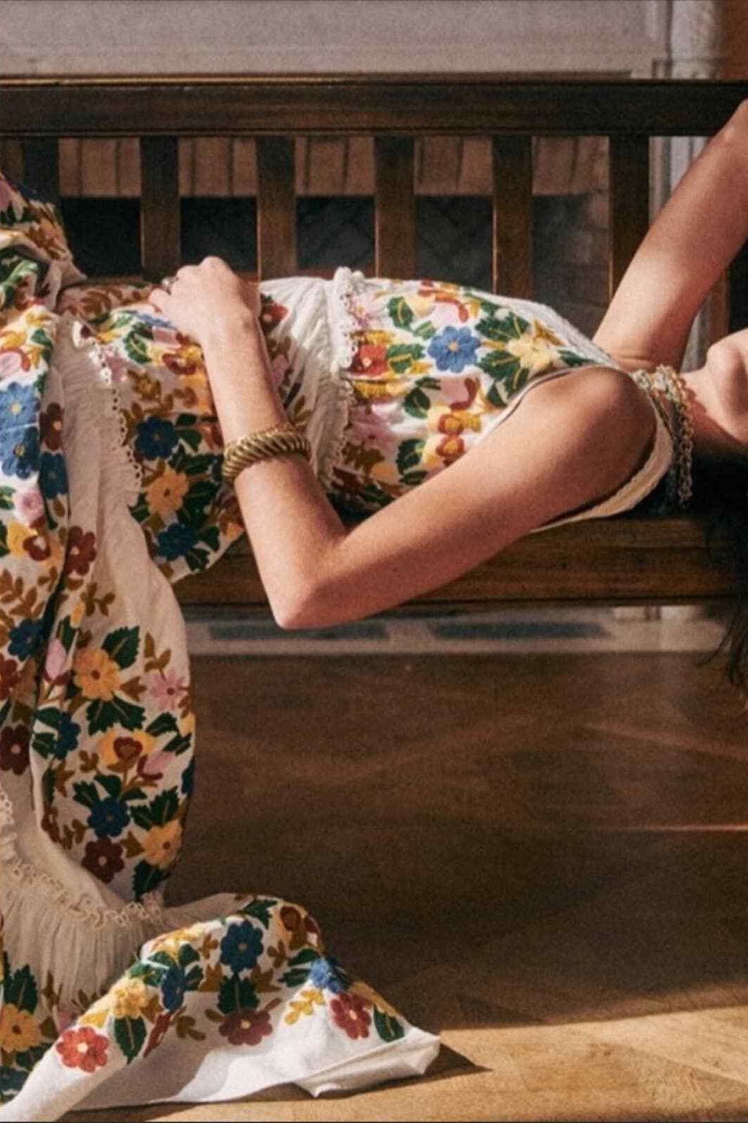 A Vintage Style Dress with Delicate Timeless Details